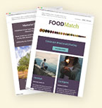 FOODMatch Mediterranean specialty foods importer website